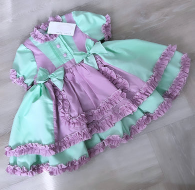 MINT & LILAC DRESS